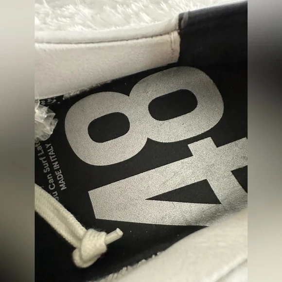 New P448 White Patent sneakers shoes sz 35 - Picture 6 of 8